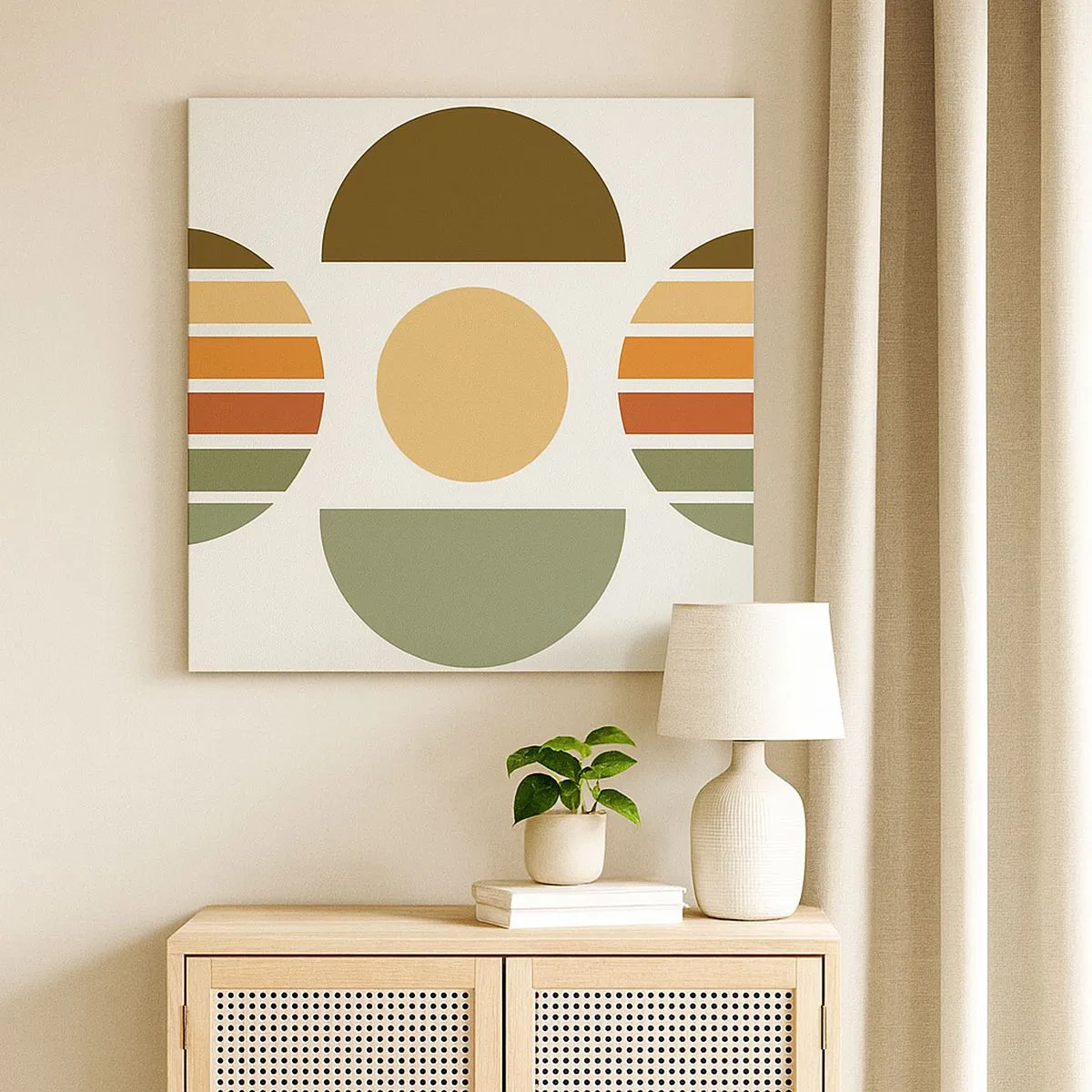 Vászonkép - A Föld színeiben - 30x30 cm