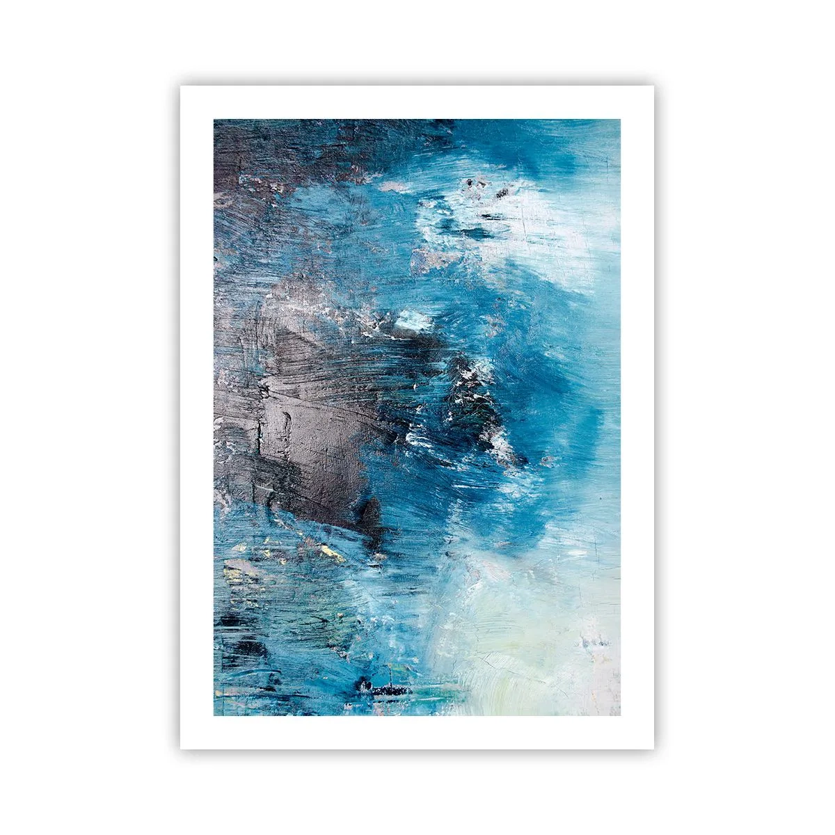 Poszter - Kék rapszódia - 50x70 cm