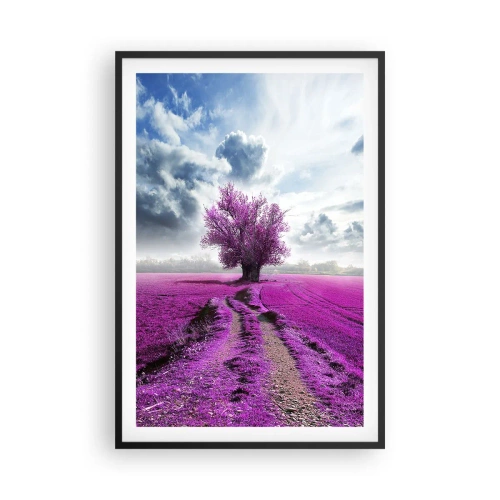 Poszter fehér keretben - Csarab mező - szentély - 61x91 cm