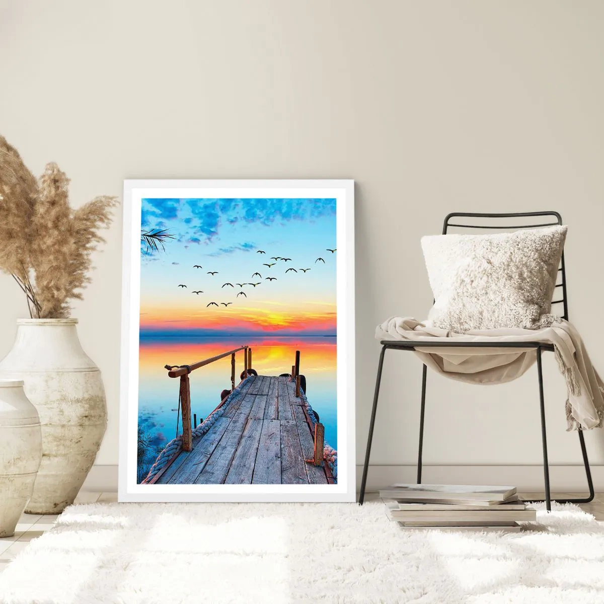 Poszter fekete keretben - Ideje visszamenni… - 61x91 cm