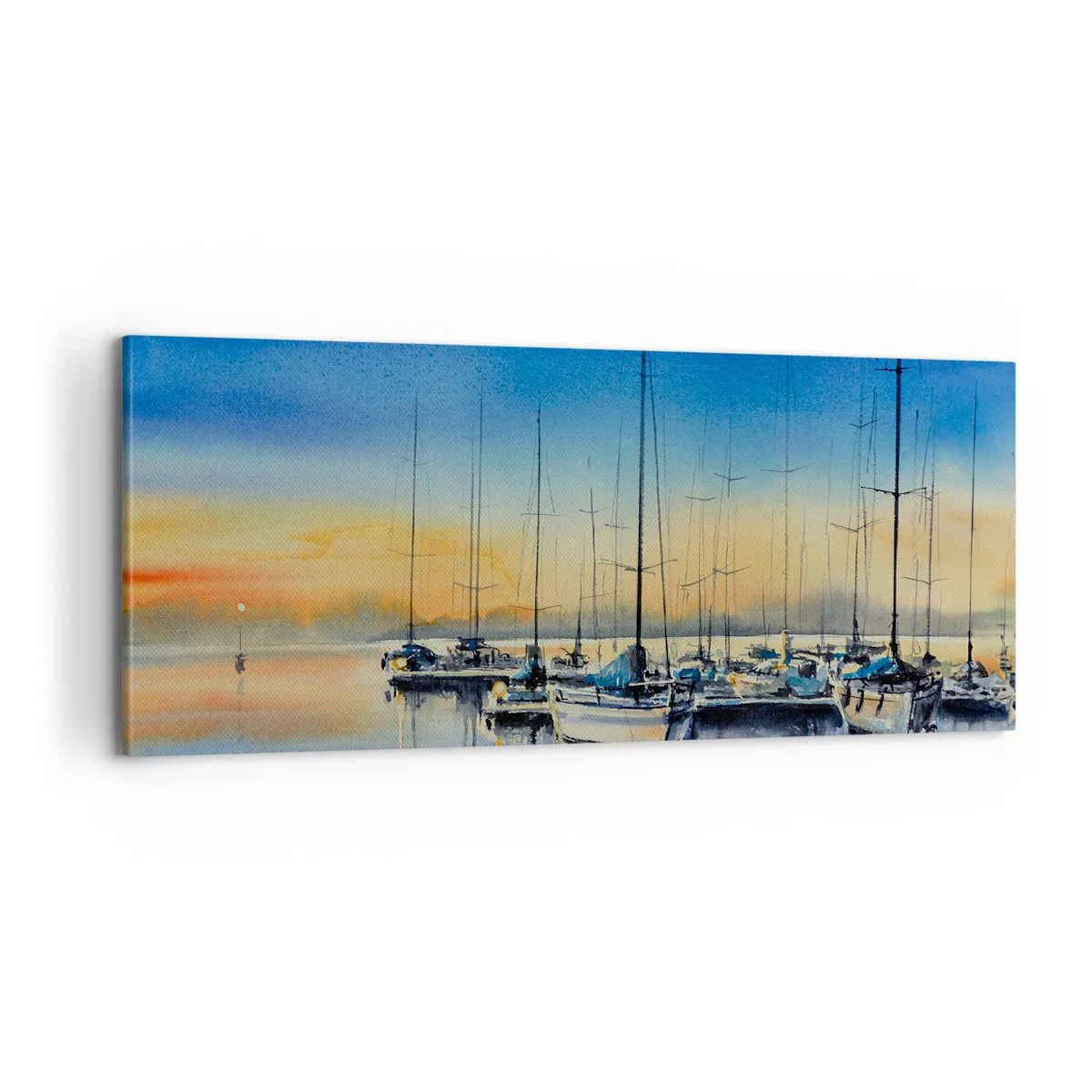 Vászonkép - Egy szép nap vége - 100x40 cm