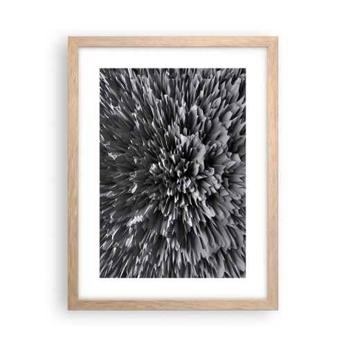 Poszter világos tölgy keretben - Ennél élesebb már nem lehet. - 30x40 cm