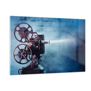 Üveg kép - A régi moziban - 120x80 cm