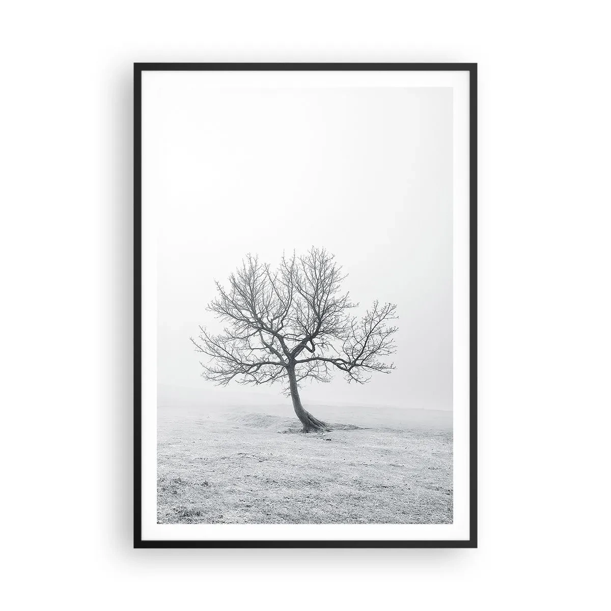 Poszter fehér keretben - A semmi ellen - 70x100 cm