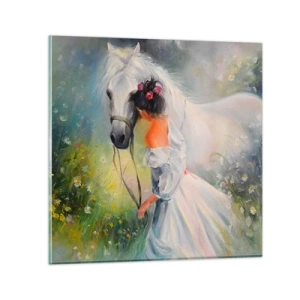 Üveg kép - Mint egy szép álomból - 60x60 cm