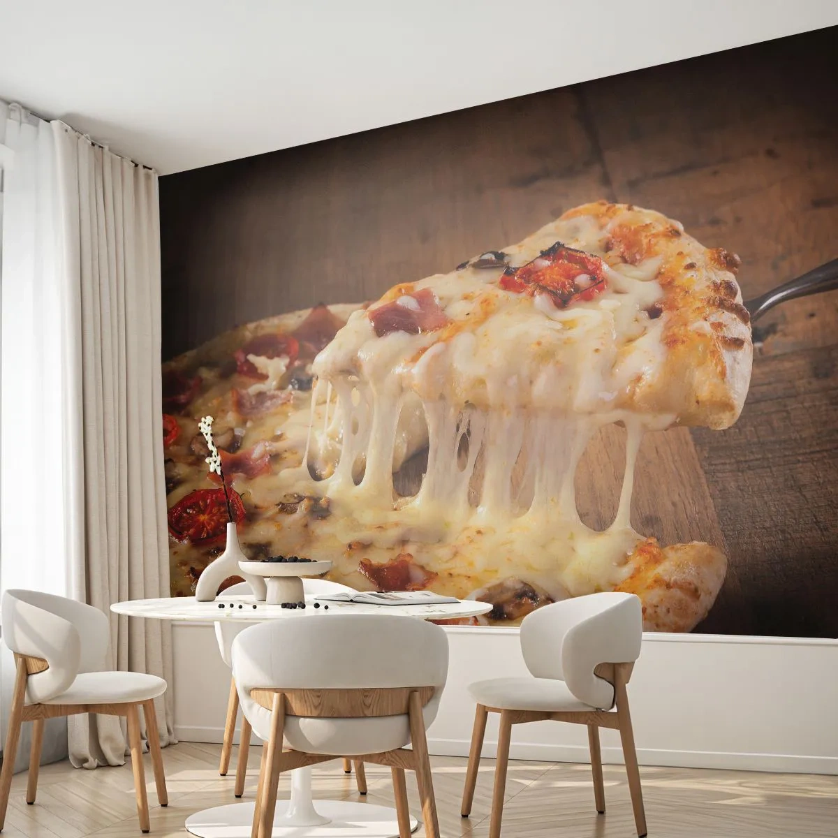 Fotótapéta Standard Eco - Az olasz művészet remekműve - Gasztronómia, pizza, Olaszország - 200x140 cm