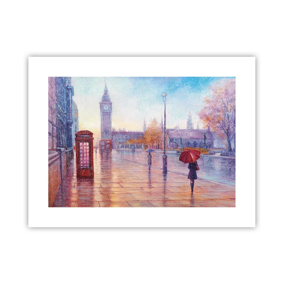 Poszter - Őszi nap Londonban - 40x30 cm