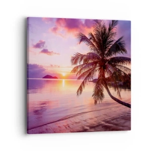 Vászonkép - Boldogság egészen a horizontig - 40x40 cm