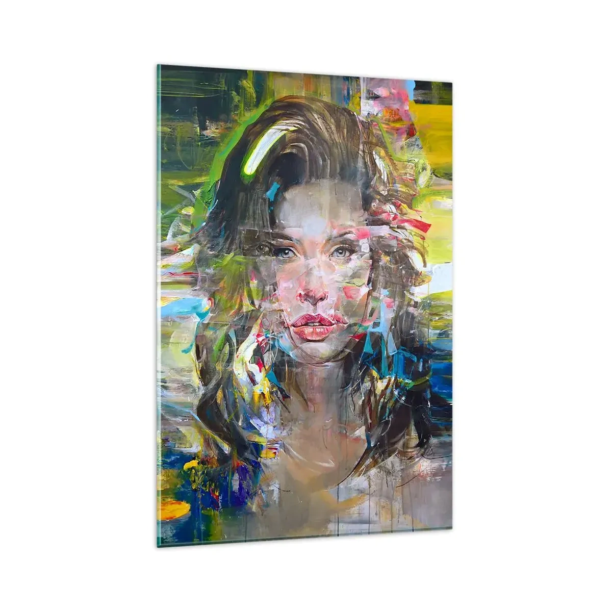 Üveg kép - A levegő függöny mögött - 80x120 cm