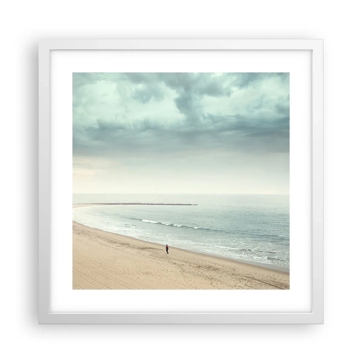 Poszter fekete keretben - A békét keresve - 40x40 cm