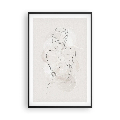 Poszter fehér keretben - Mint egy érzékeny hangszer - 61x91 cm