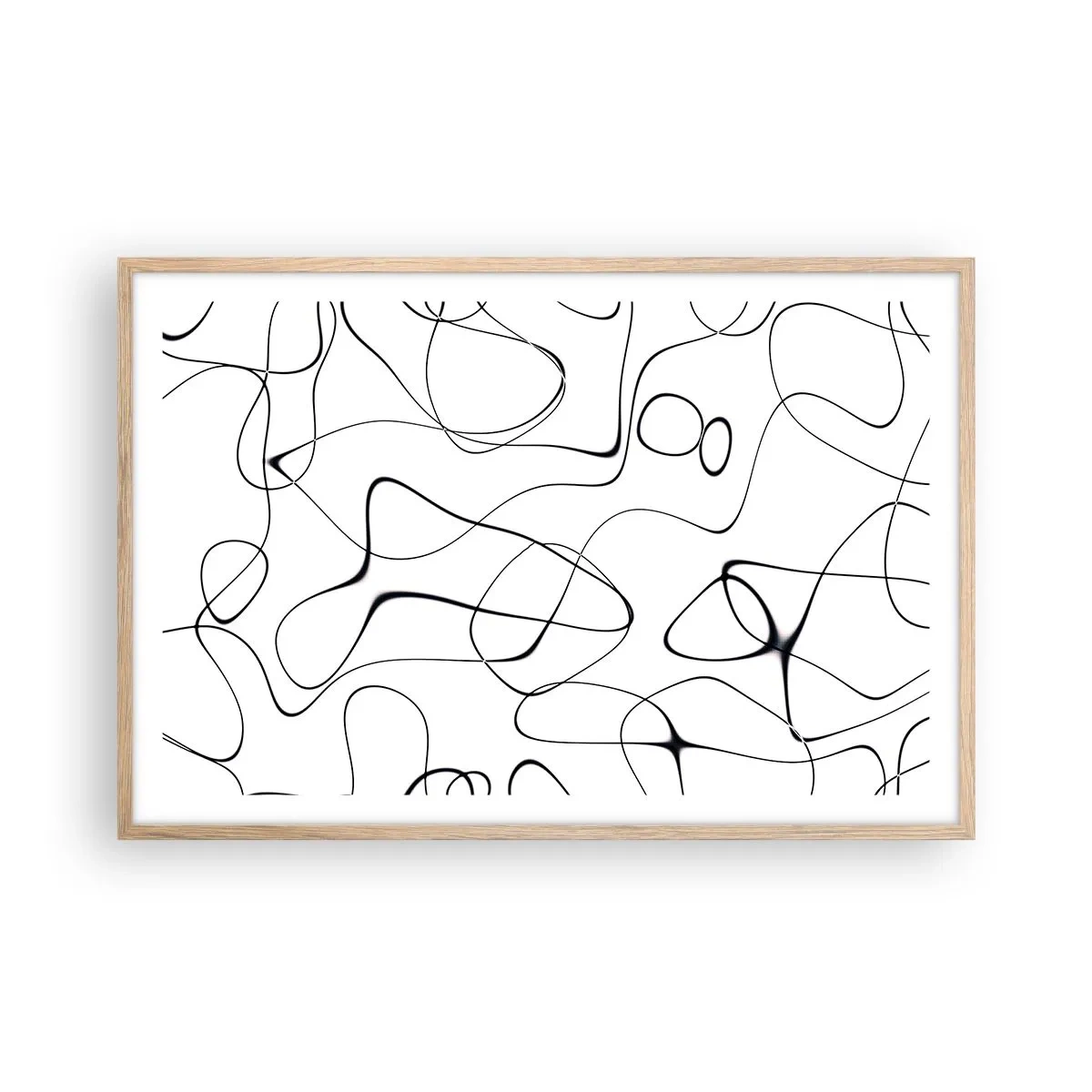 Poszter világos tölgy keretben - Életutak, sorsok - 91x61 cm