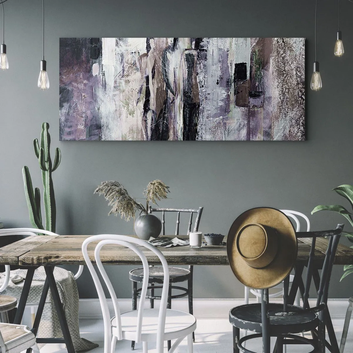 Vászonkép - A titokzatos hámas - 120x50 cm