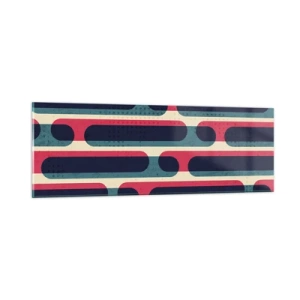 Üveg kép - Mélységben és előre - 90x30 cm