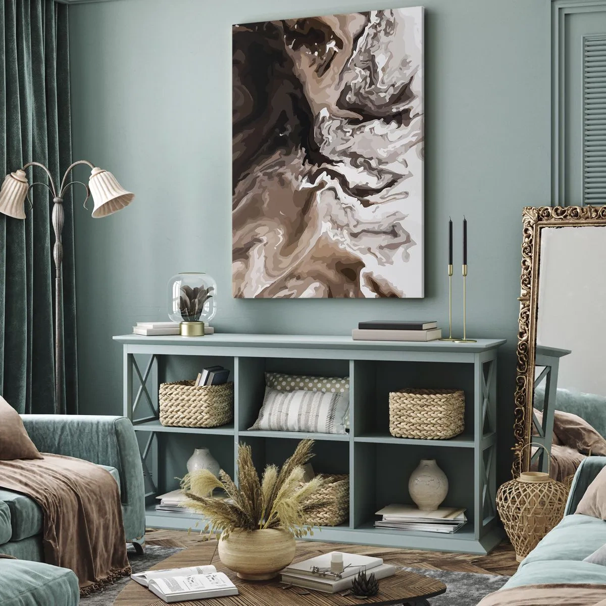 Vászonkép - Színkontraszt - 50x70 cm