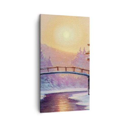 Vászonkép - Négy évszak - tél - 45x80 cm