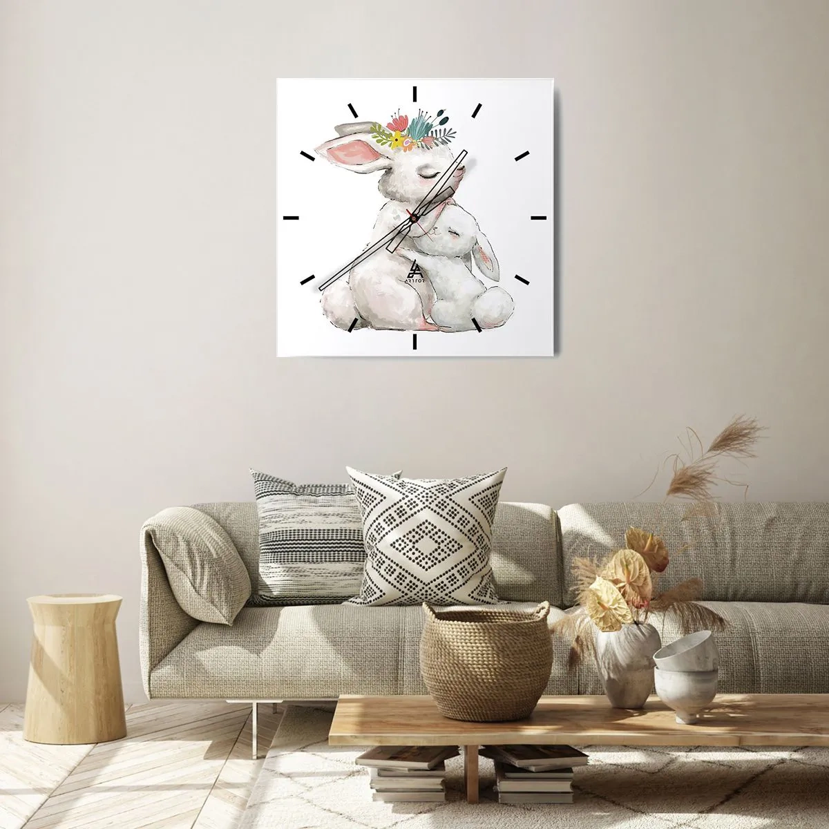 Falióra, Óra - Nincs olyan, mint anyánál - 30x30 cm