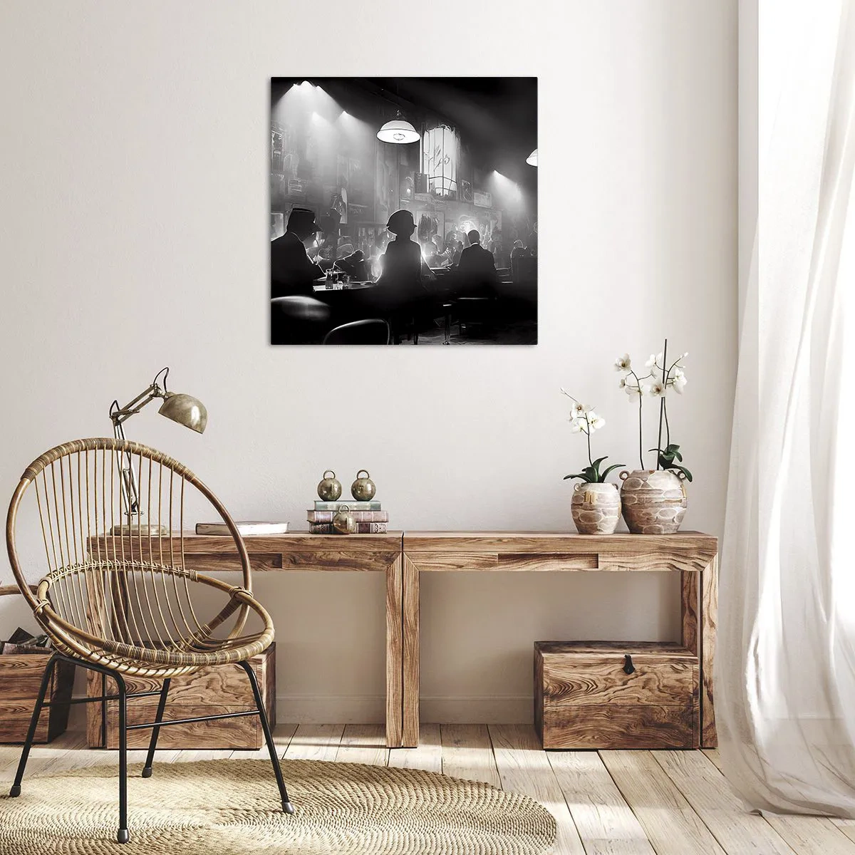Vászonkép - Jazzes hangulatban - 50x50 cm