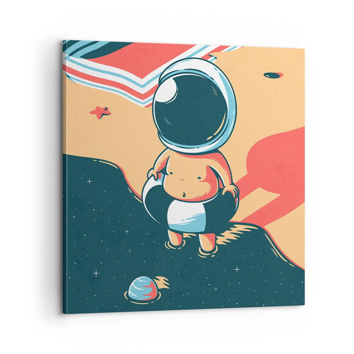 Vászonkép - Más perspektívából - 60x60 cm