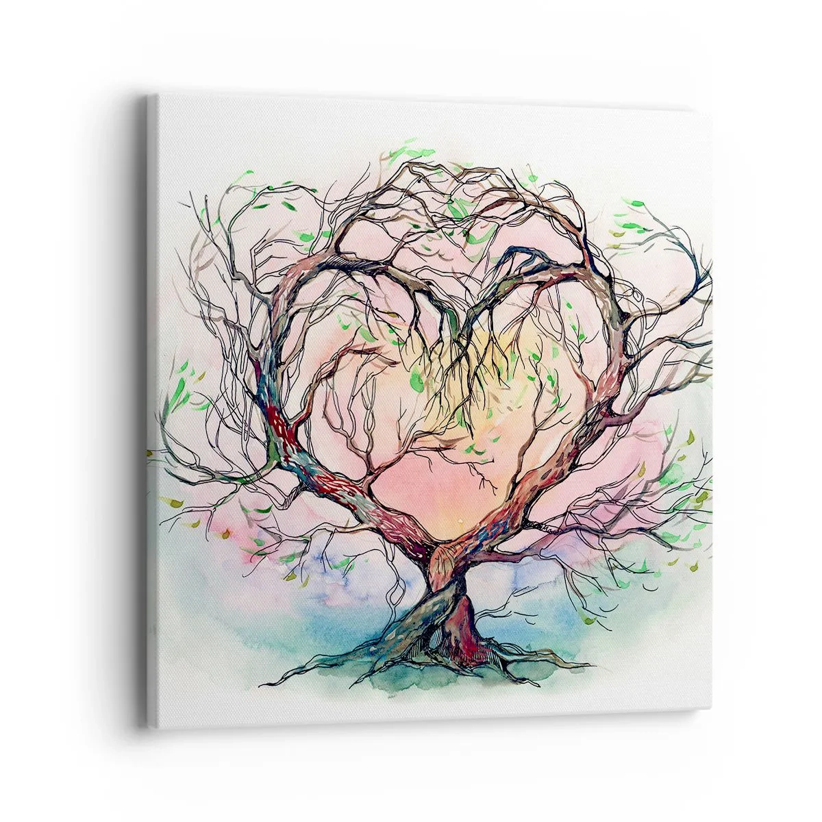 Vászonkép - Együtt a viharok ellen - 40x40 cm