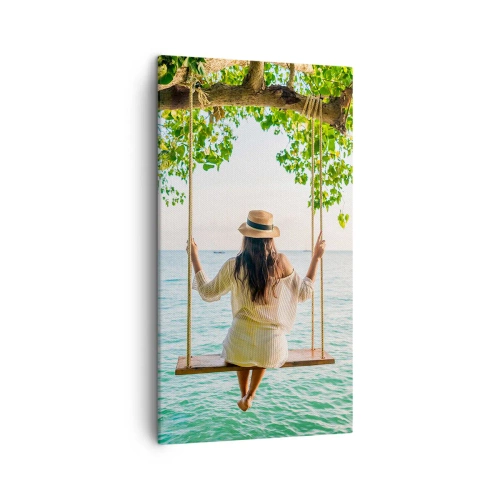 Vászonkép - Az élet gyönyörű - 45x80 cm