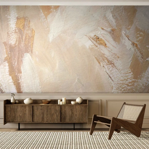 Fotótapéta Premium Sand - Pasztell kompozíció - Minimalista, Fényes, Darab - 100x70 cm