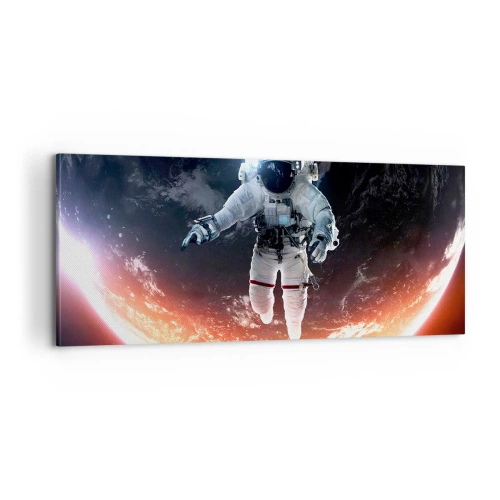 Vászonkép - Maradhatok még egy kicsit? - 100x40 cm