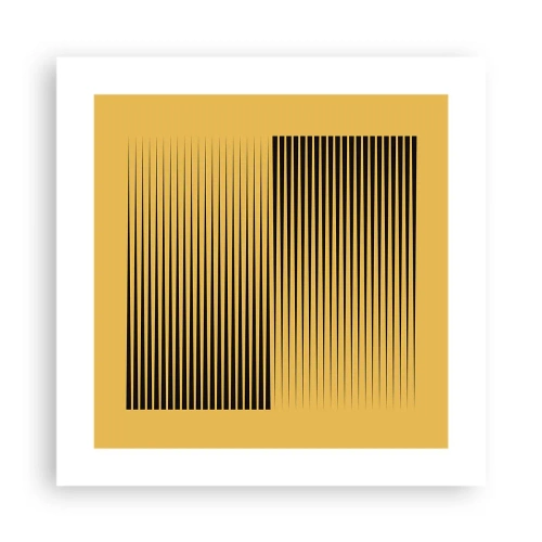 Poszter - Az ellentétek négyzete - 40x40 cm