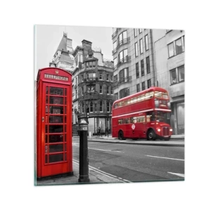 Üveg kép - Legpirosabb az Európában - 70x70 cm