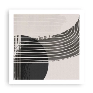 Poszter - Oda és vissza - 60x60 cm