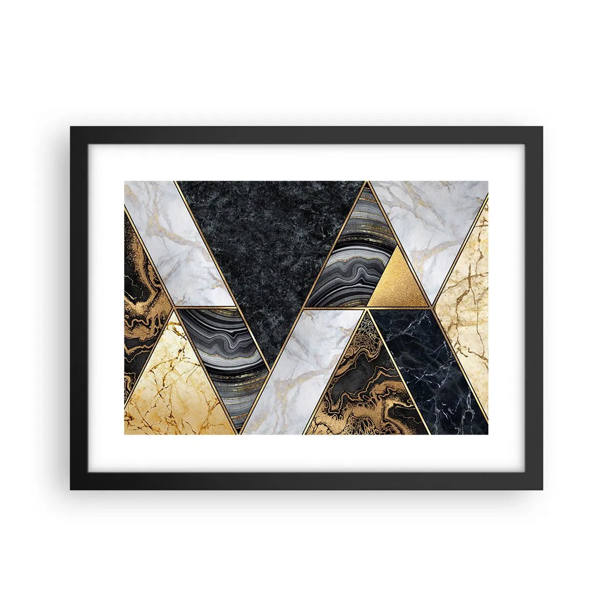 Poszter fehér keretben - Kőről kőre - 40x30 cm