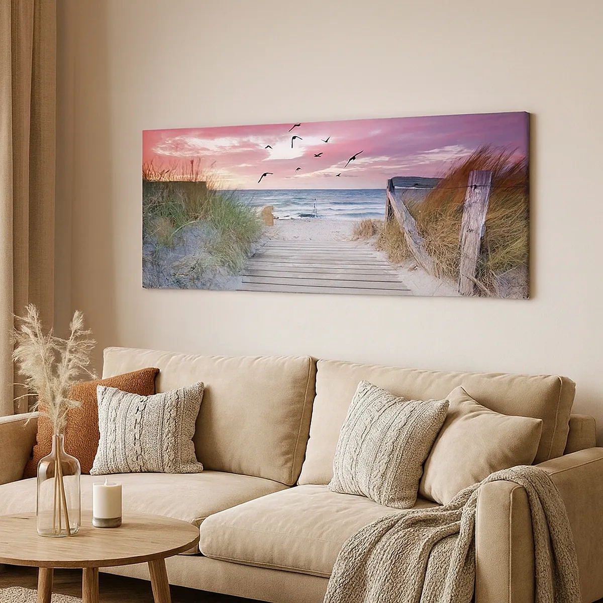 Vászonkép - Balti impresszió - 30x30 cm