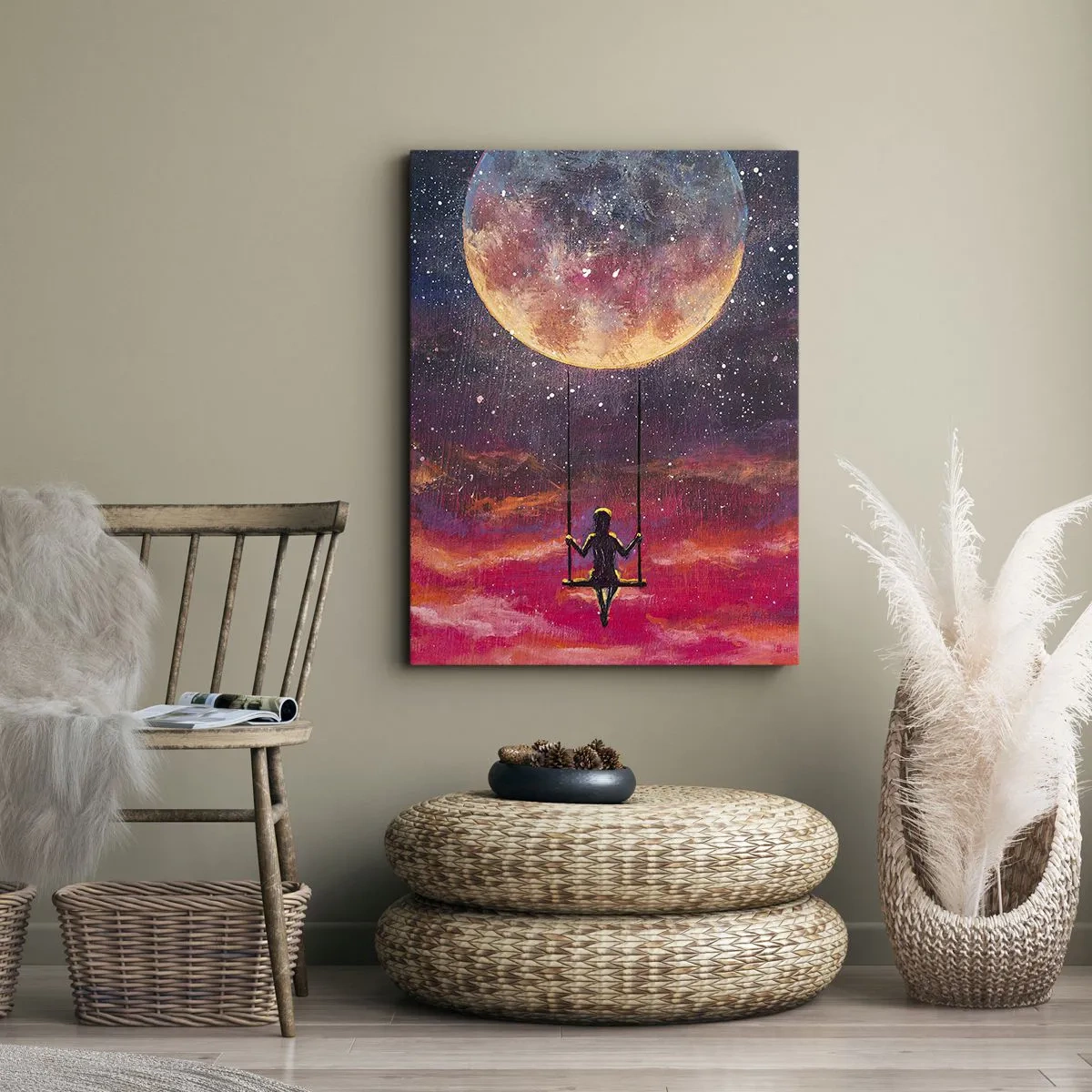 Vászonkép - Álmodozva - 50x70 cm