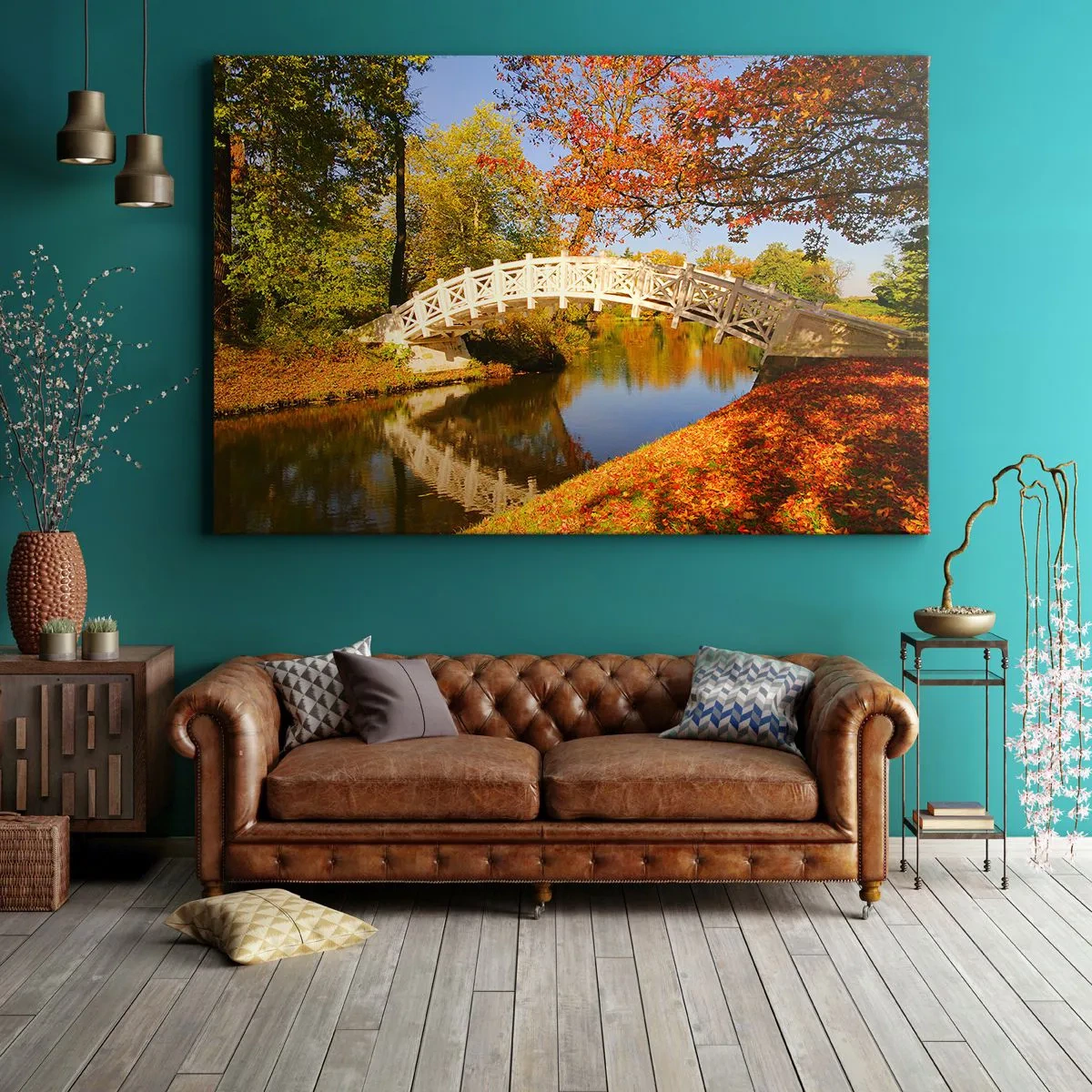Vászonkép - A sóhajok fehér hídján - 100x70 cm
