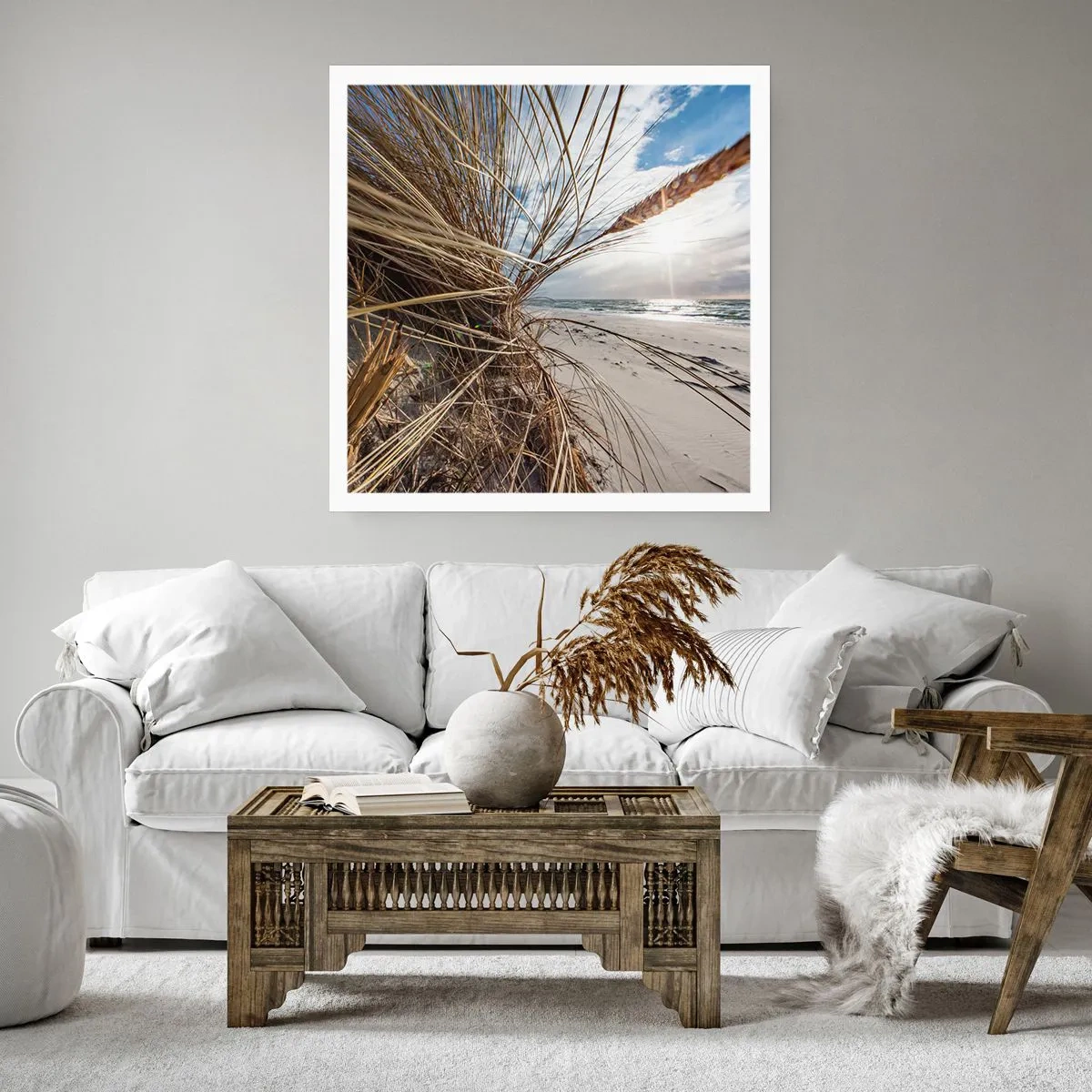 Poszter - Az elemek találkozása - 60x60 cm