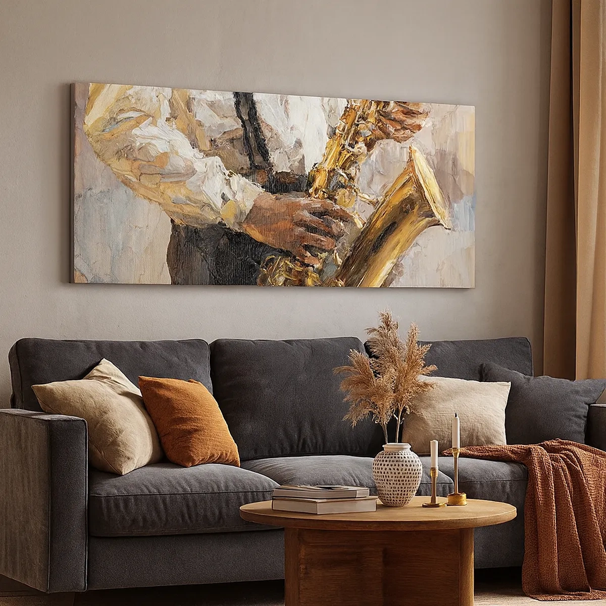 Vászonkép - Itt az idő egy szólóra - 30x30 cm