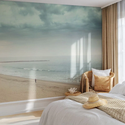 Egyedi tapéta Premium Canvas - A békét keresve - Tenger, Strand, Séta