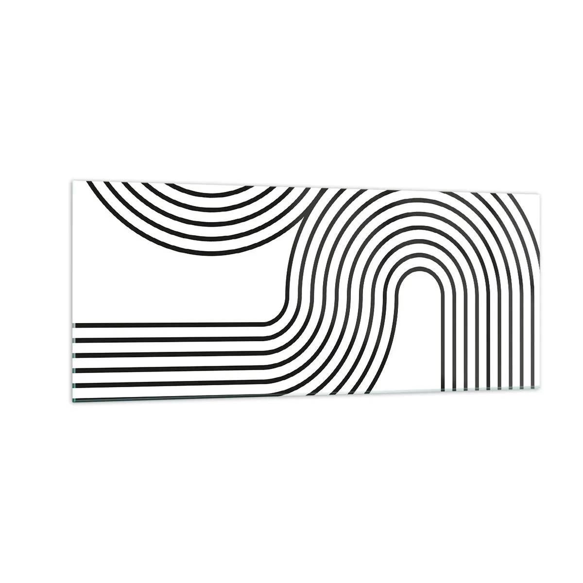 Üveg kép - Egy ívben - 100x40 cm