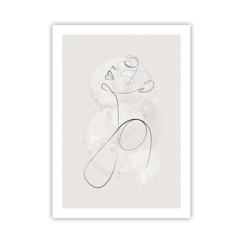 Poszter - A szépség spirálja - 50x70 cm