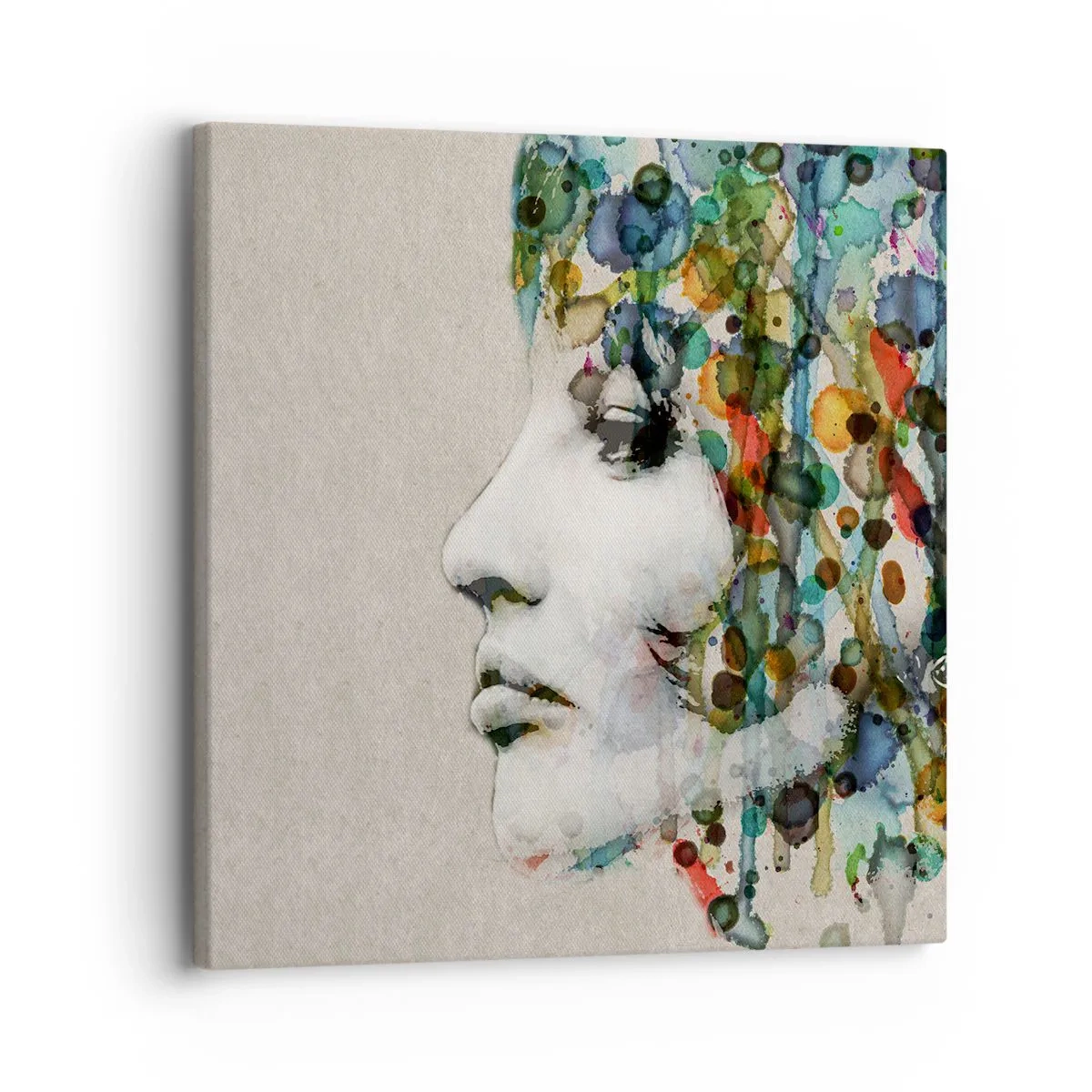 Vászonkép - Előbúj a szürkéből - 30x30 cm