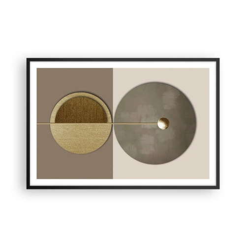 Poszter fehér keretben - Tökéletes egyensúly - 91x61 cm