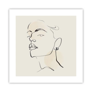 Poszter - Büszke tekintet - 40x40 cm