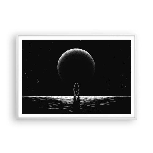 Poszter fekete keretben - Szemtől szemben - 100x70 cm