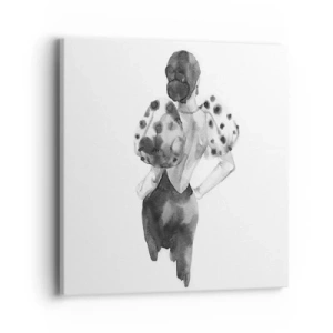 Vászonkép - Egyenesen elsétált mellettem - 40x40 cm