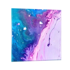 Üveg kép - Yin és yang - 30x30 cm