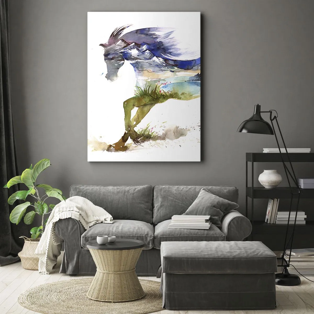 Vászonkép - A rétről egyenesen a mennybe - 50x70 cm