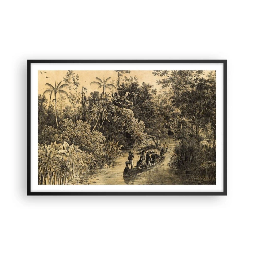 Poszter fehér keretben - Expedíció a forráshoz - 91x61 cm