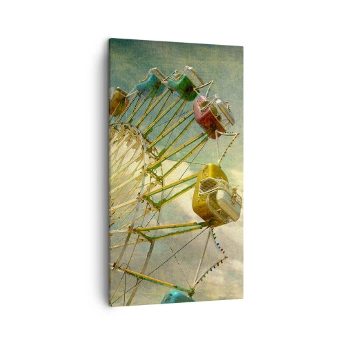 Vászonkép - Lesz, lesz mulatság.... - 45x80 cm