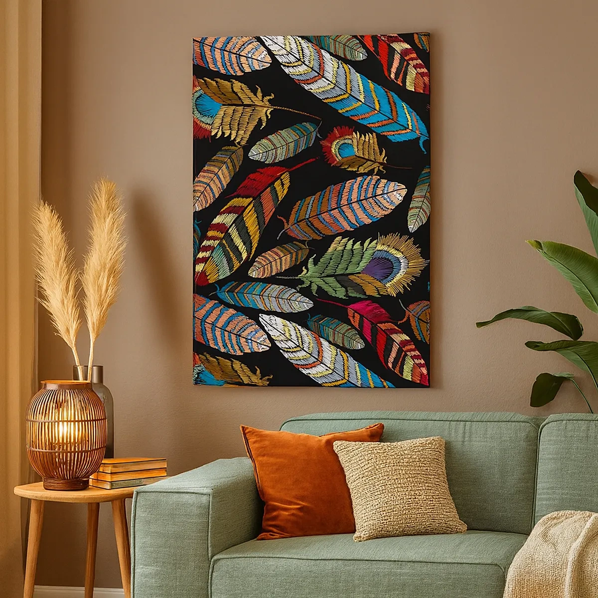 Vászonkép - A madárkarnevál - 50x70 cm