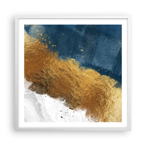 Poszter fekete keretben - A nyár árnyalatai - 60x60 cm